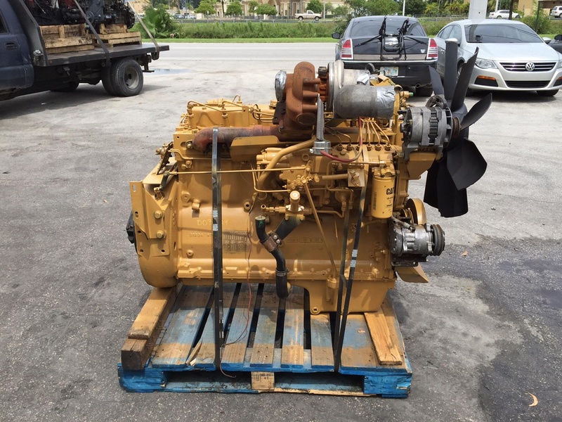(USED) 1997 Caterpillar 3306DI (DIRECT INJECTION) Diesel Engine, Serial # 9...