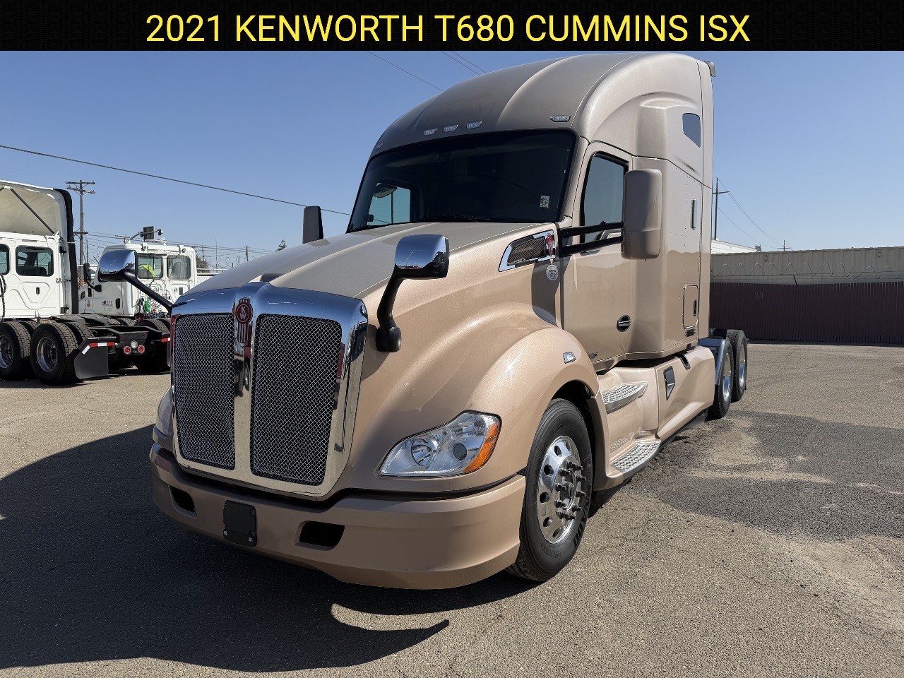 2021 KENWORTH T680 Tandem Axle Sleeper #1 2021 KENWORTH T680 Tandem Axle Sleeper #1