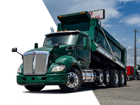 2021 KENWORTH T680 DUMP Quad Axle Steel Dump Truck #1484