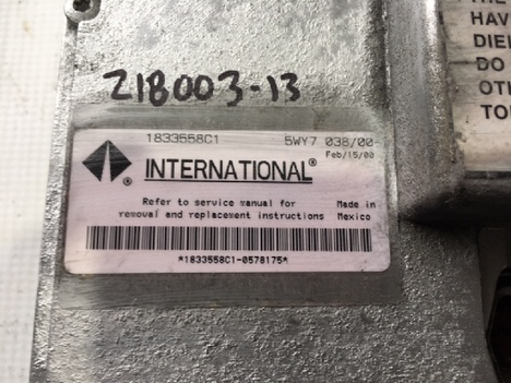 USED 2000 INTERNATIONAL NAVISTAR COMPUTER / ELECTRONIC CONTROL TRUCK PARTS #11985