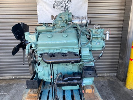 USED 1971 DETROIT DIESEL 6V71 TRUCK ENGINE TRUCK PARTS #15465