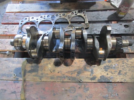 USED 1996 ISUZU 4BD2 CRANKSHAFT TRUCK PARTS #15988