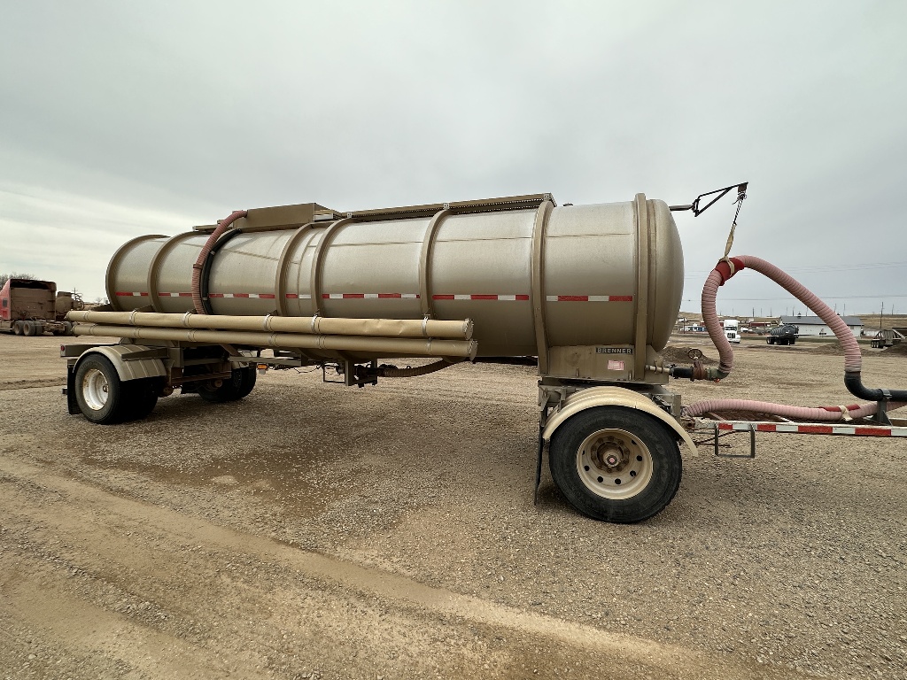 2012 BRENNER 406 SS TANK TRAILER FOR SALE 2601