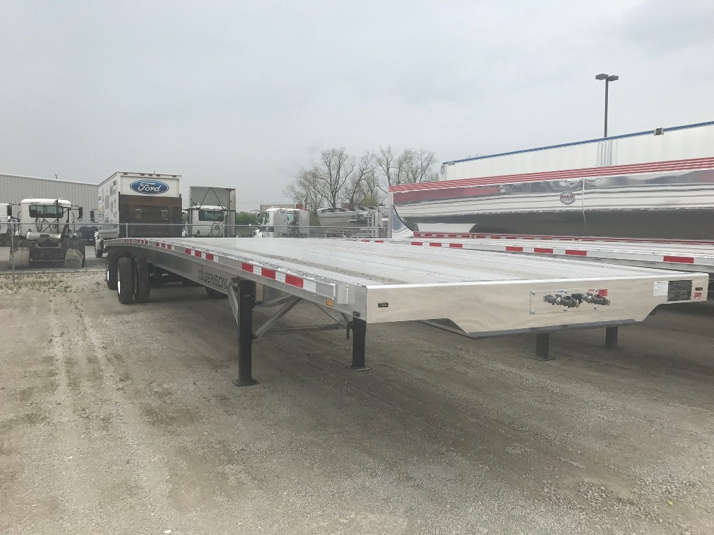 2022 BENSON 53 REAR AXLE SLDE FLATBED TRAILER FOR SALE 2022 BENSON 53 REAR AXLE SLDE FLATBED TRAILER FOR SALE