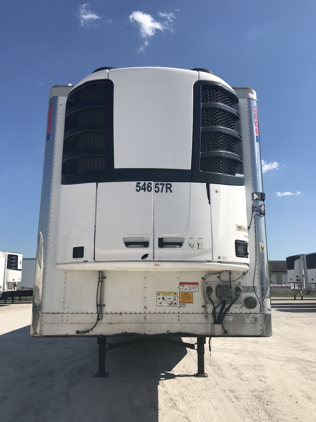 USED 2017 UTILITY 3000R REEFER TRAILER #301789