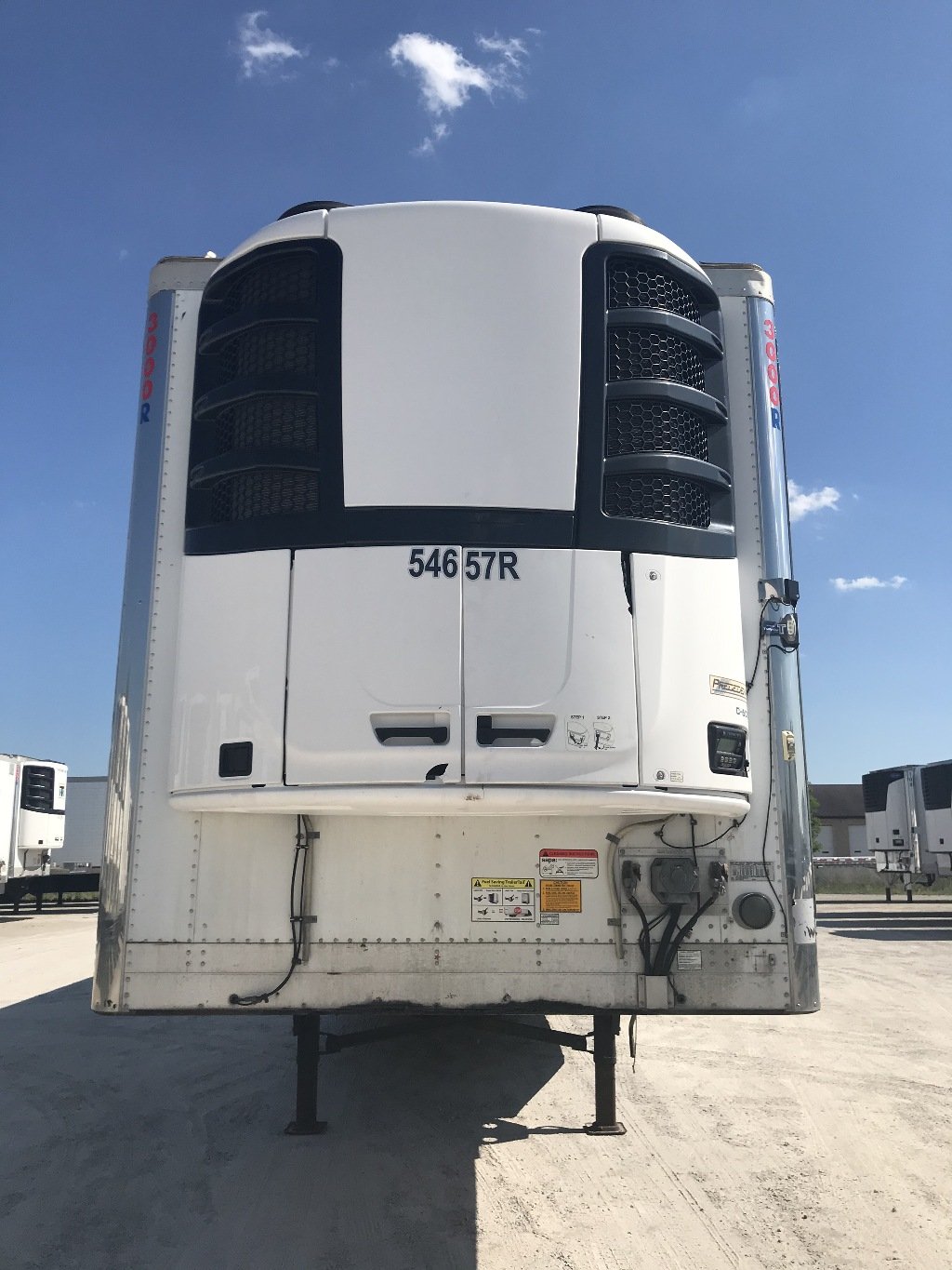 USED 2017 UTILITY 3000R REEFER TRAILER #301790