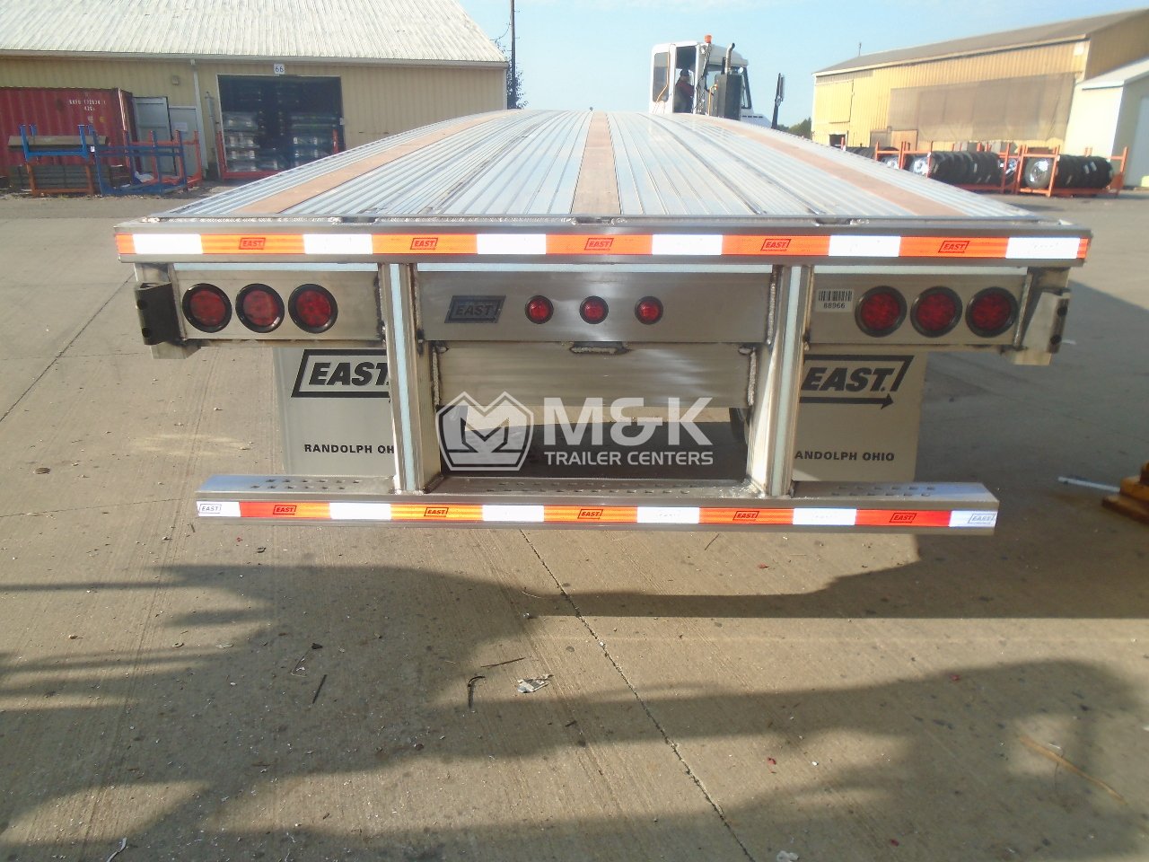 2025 EAST 53' RAS Tire Inflation Flatbed Trailer #1 2025 EAST 53' RAS Tire Inflation Flatbed Trailer #1
