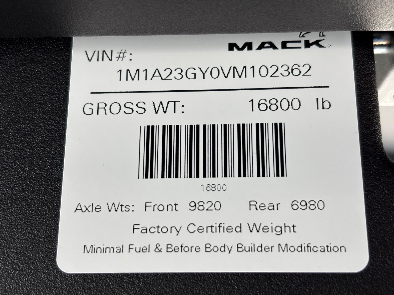 2027 Mack - image 16