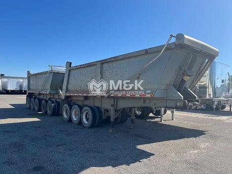 1996 FRUEHAUF Steel Train End Dump Trailer #323814 1996 FRUEHAUF Steel Train End Dump Trailer #323814