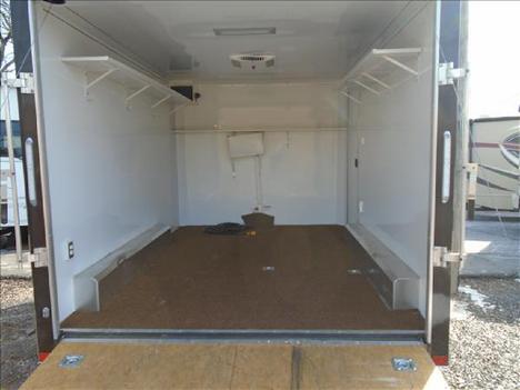 USED 2019 OTHER QSTAB1512+0-2T3.5K ENCLOSED CAR CARRIER TRAILER #1264-6