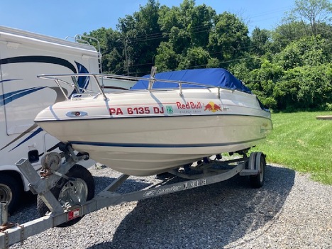 USED 1994 SEASWRIL 195 SWL CUDDY CABIN BOAT #1307-3