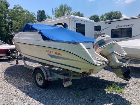 USED 1994 SEASWRIL 195 SWL CUDDY CABIN BOAT #1307-4