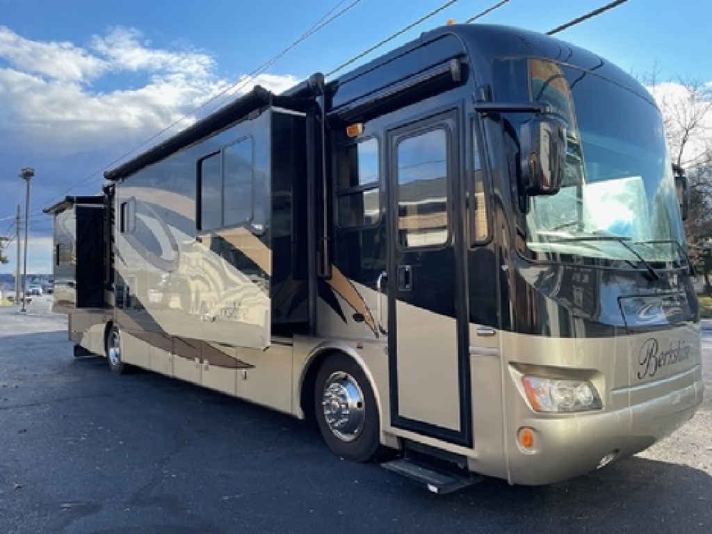 USED 2011 FOREST RIVER BERKSHIRE 390QS CLASS A DIESEL RV #1331
