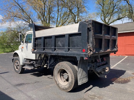 USED 1993 INTERNATIONAL 4700 S/A STEEL DUMP TRUCK #1335-3