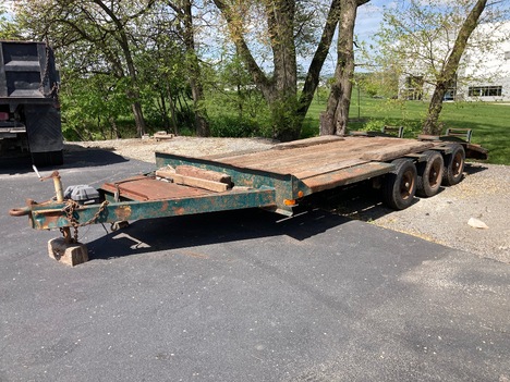 USED 1974 FLAGSTAFF TAG A LONG TAG TRAILER #1339-1