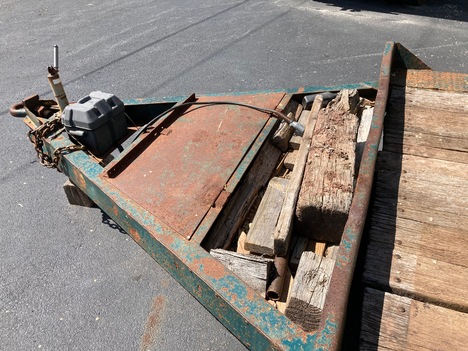 USED 1974 FLAGSTAFF TAG A LONG TAG TRAILER #1339-10