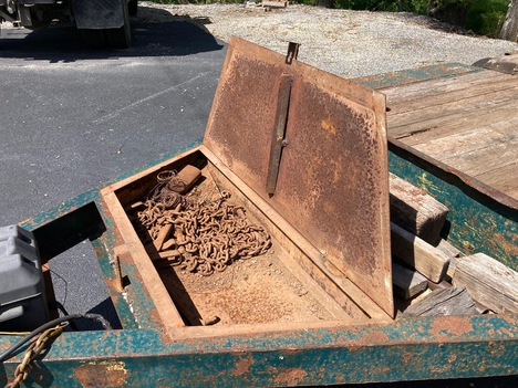 USED 1974 FLAGSTAFF TAG A LONG TAG TRAILER #1339-11