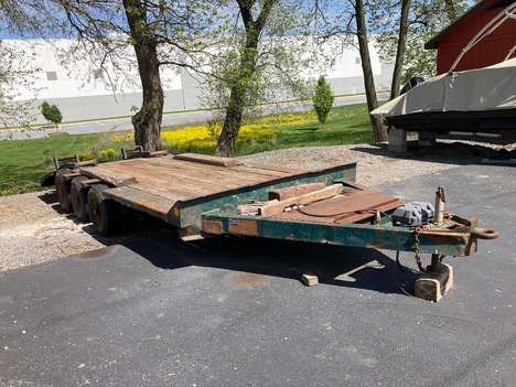 USED 1974 FLAGSTAFF TAG A LONG TAG TRAILER #1339-2
