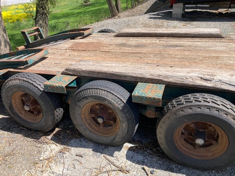 USED 1974 FLAGSTAFF TAG A LONG TAG TRAILER #1339-3