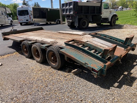 USED 1974 FLAGSTAFF TAG A LONG TAG TRAILER #1339-5