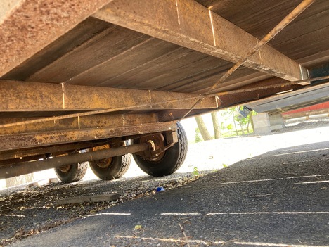 USED 1974 FLAGSTAFF TAG A LONG TAG TRAILER #1339-8