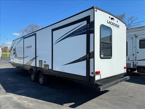 USED 2021 FOREST RIVER LACROSSE LUXURY LITE 338 TRAVEL TRAILER RV #1365-84