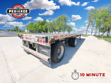 USED 2016 REITNOUER MAXMISER FLATBED TRAILER #25588