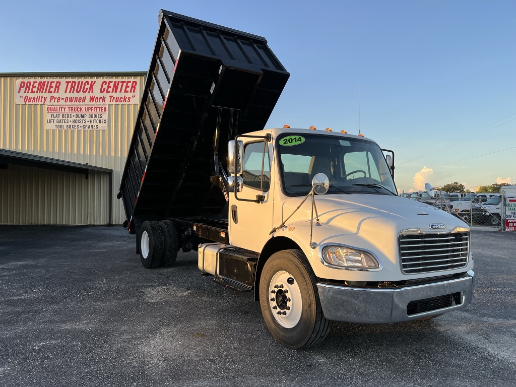 2014 FREIGHTLINER M2-18' Box Cab Chassis Truck #1