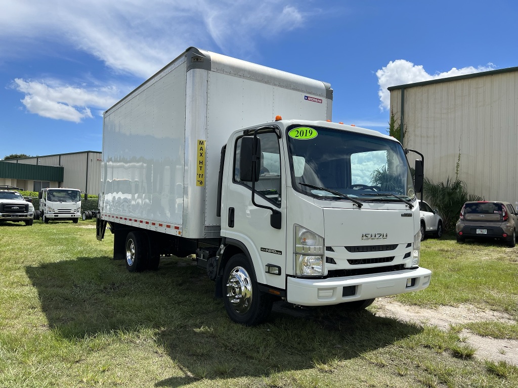 2019 ISUZU NPR-HD 16' Box Van Truck #1