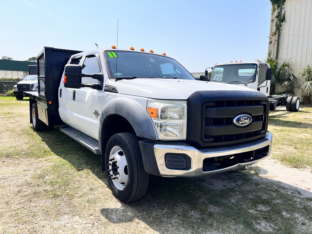 2011 FORD F-450 12' Flatbed Truck #1