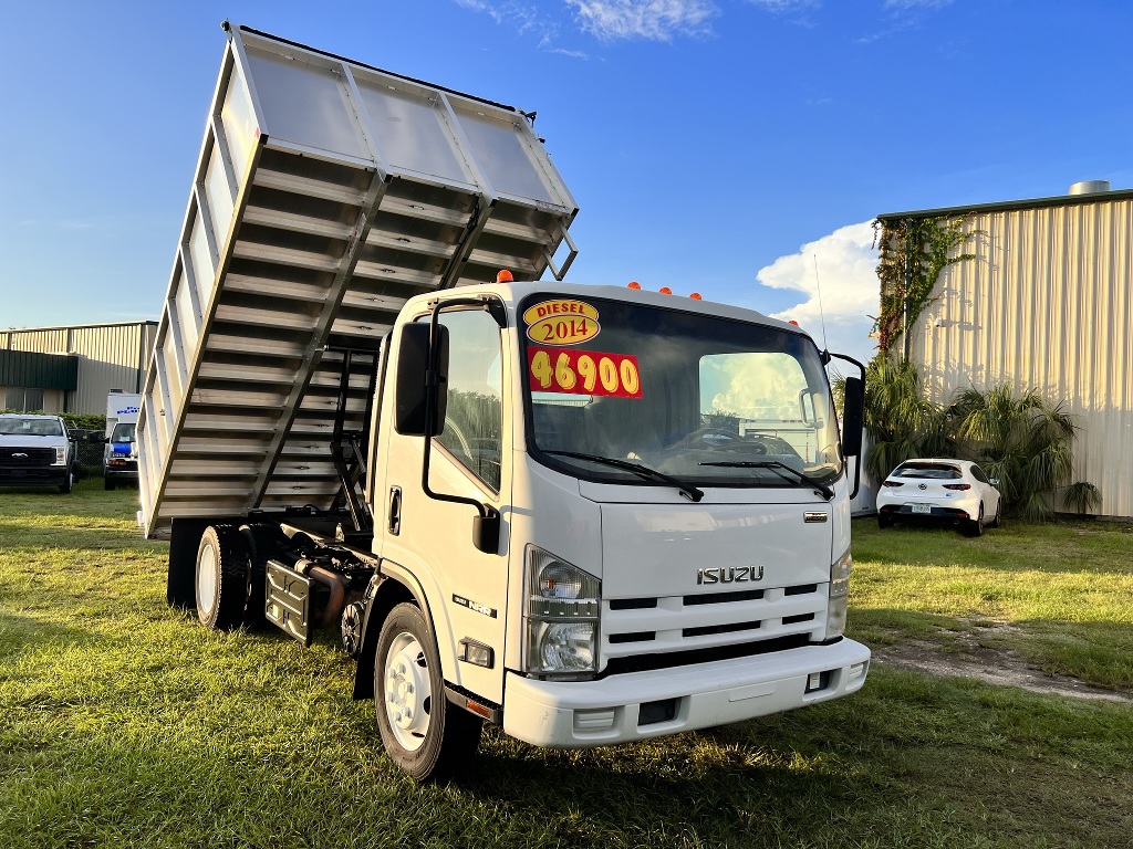 2014 ISUZU NRR 14' Dump Truck #1