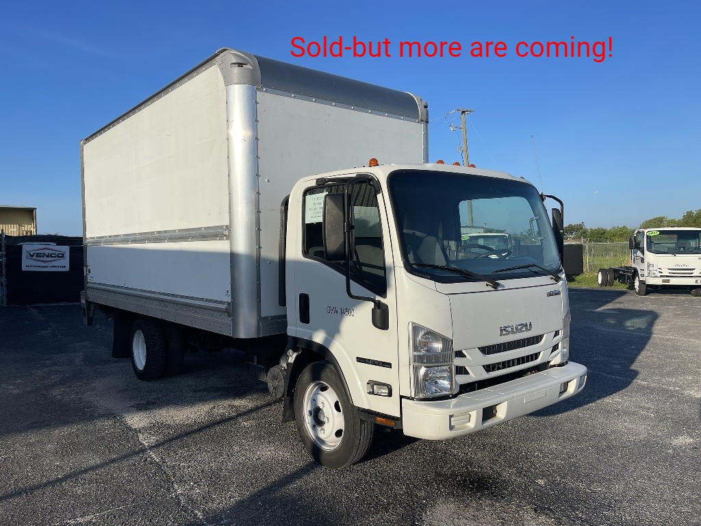 2018 ISUZU NPR-HD 16' Box-Liftgate Box Van Truck #1