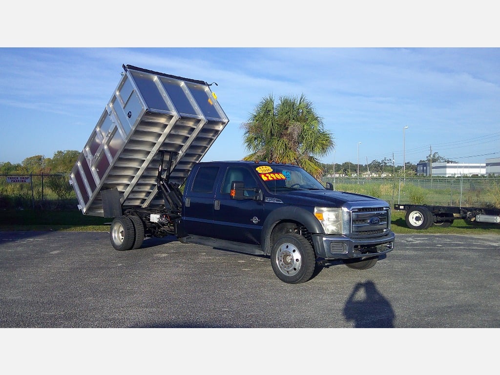 2016 FORD F-550 XLT 4X4 Landscape Dump Truck #1