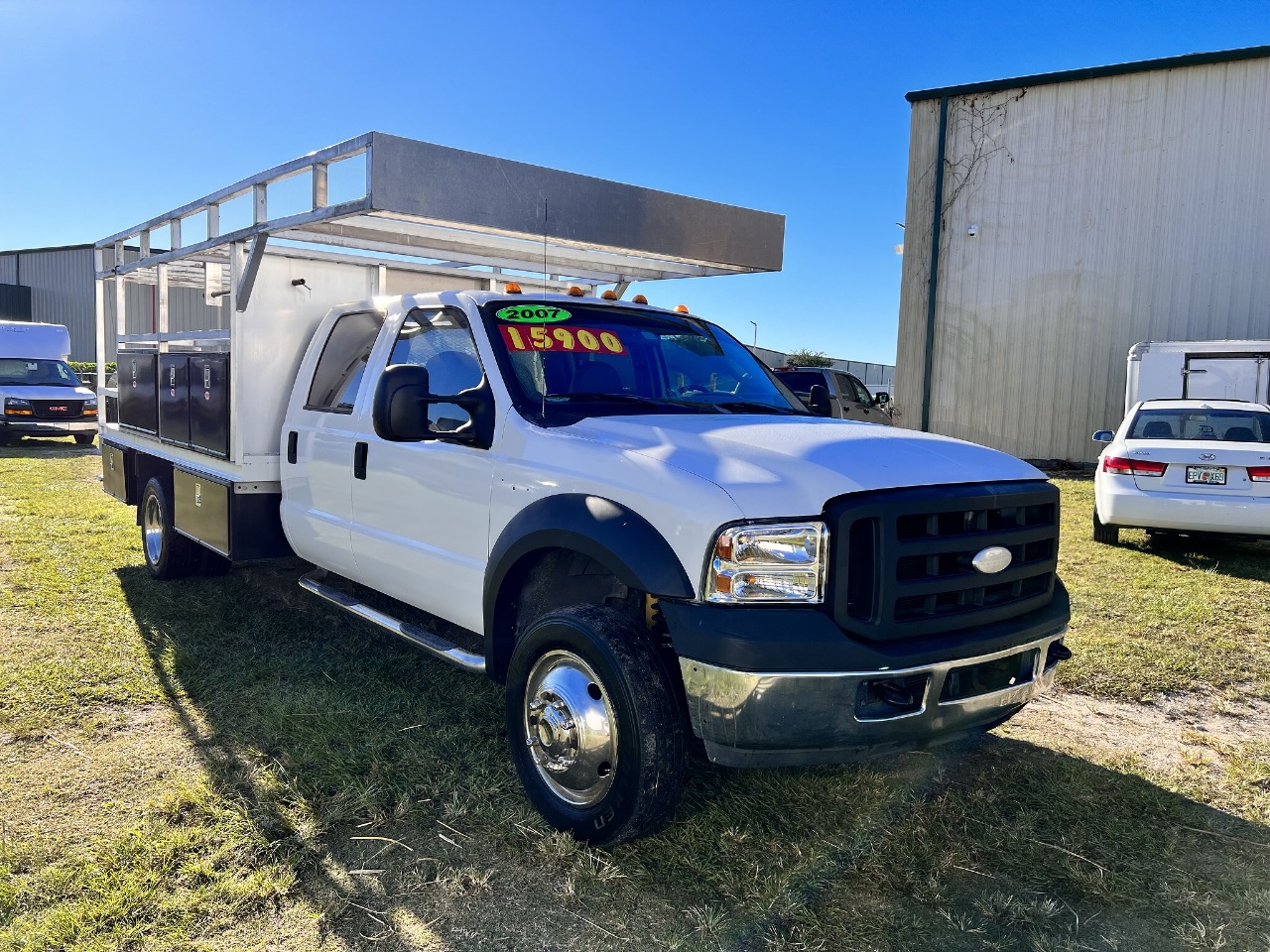 2007 FORD F-450 Flatbed Truck #1