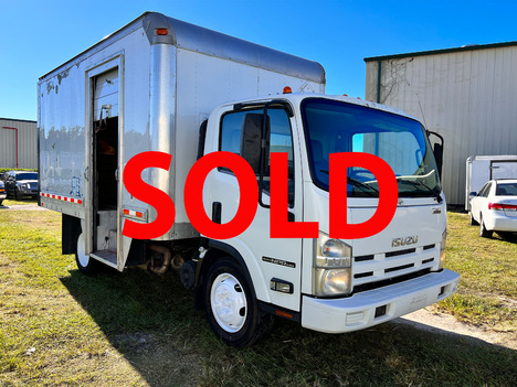 2011 ISUZU NQR-14' Box Van Truck #2569