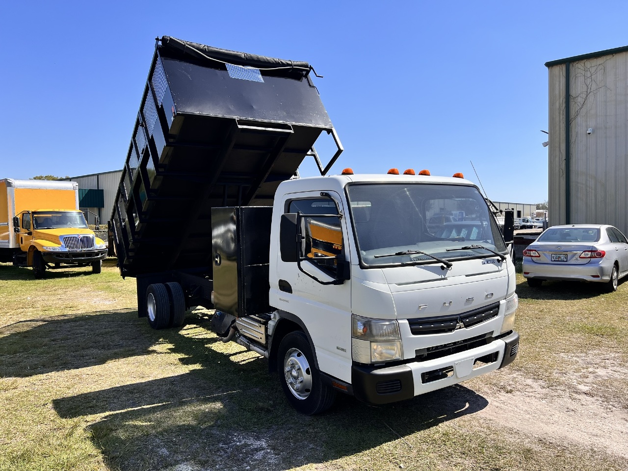2015 MITSUBISHI FE-160 Landscape Dump Truck #1