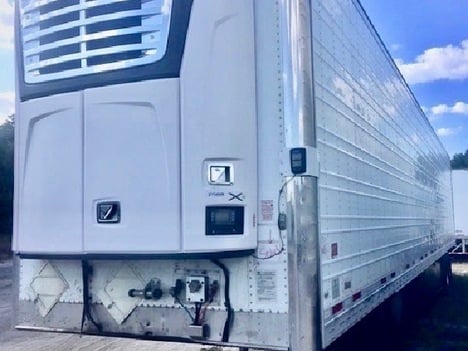 USED 2015 WABASH WITH NEW CARRIER 7500 X4 REEFER TRAILER #10885-1