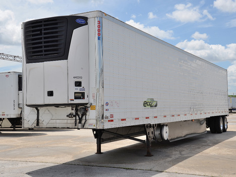USED 2016 UTILITY 3000R WITH CARRIER 7500X REEFER TRAILER #10916-1