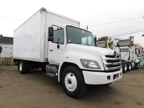 2018 HINO 268 Box Van Truck #2590