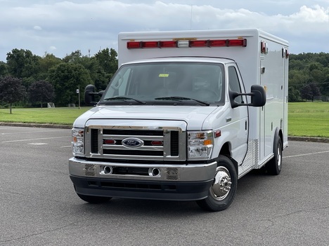 REMOUNTED 2023 FORD E350 TYPE III AMBULANCE TRUCK #$vid