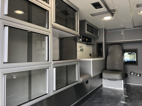REMOUNTED 2023 FORD F350 TYPE I AMBULANCE TRUCK #$vid