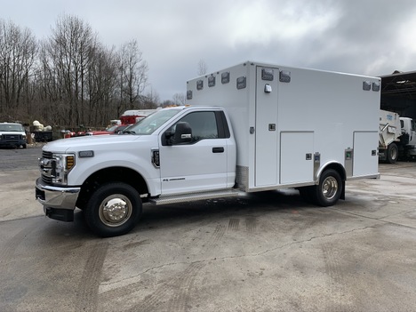 REMOUNTED 2023 FORD F350 TYPE I AMBULANCE TRUCK #$vid