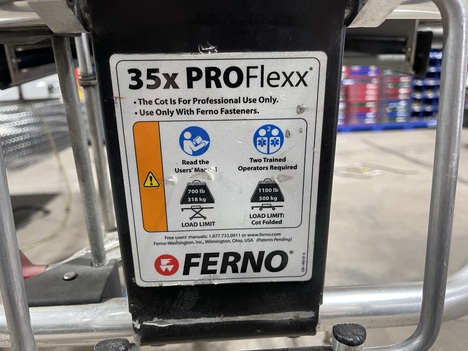 USED FERNO 35X PROFLEXX STRETCHER TRUCK #$vid