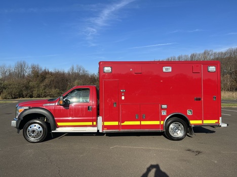 USED 2015 FORD F450 4X4 TYPE I AMBULANCE TRUCK #$vid