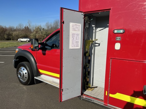 USED 2015 FORD F450 4X4 TYPE I AMBULANCE TRUCK #$vid