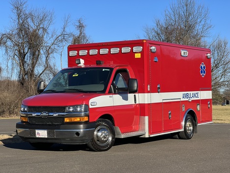 USED 2016 CHEVROLET G4500 TYPE III AMBULANCE TRUCK #$vid