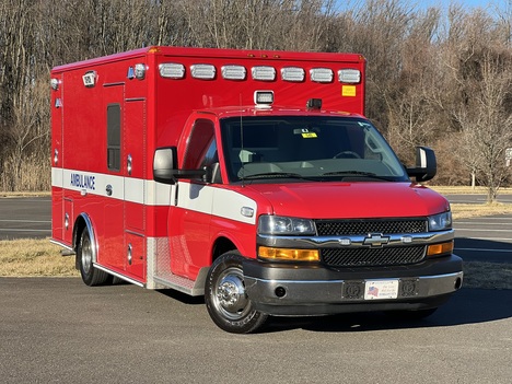 USED 2016 CHEVROLET G4500 TYPE III AMBULANCE TRUCK #$vid