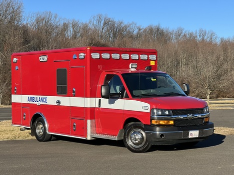 USED 2016 CHEVROLET G4500 TYPE III AMBULANCE TRUCK #$vid