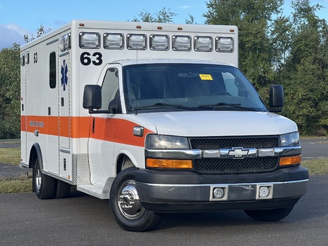 USED 2016 CHEVROLET G4500 TYPE III AMBULANCE TRUCK #$vid