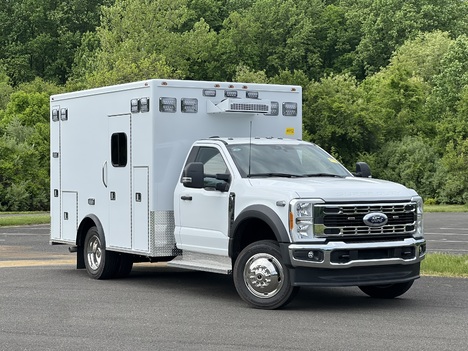 REMOUNTED 2023 FORD F450 TYPE I AMBULANCE TRUCK #$vid